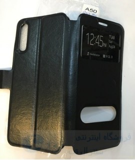 کیف چرمی گوشی سامسونگ مدل a50 - a50s - a30s -   ( کیفیت فوق العاده) - محافظ 360 درجه a50